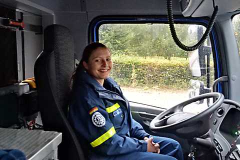 Lenkt den 16 Tonnen LKW gekonnt durch jeden Stau